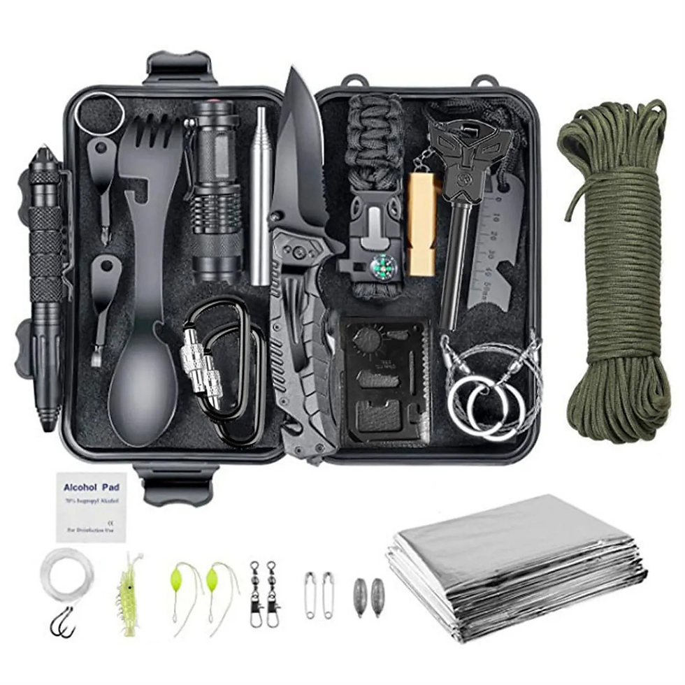 Thumbnail: Outdoor Survival Kit Wilderness Survival Tool Set