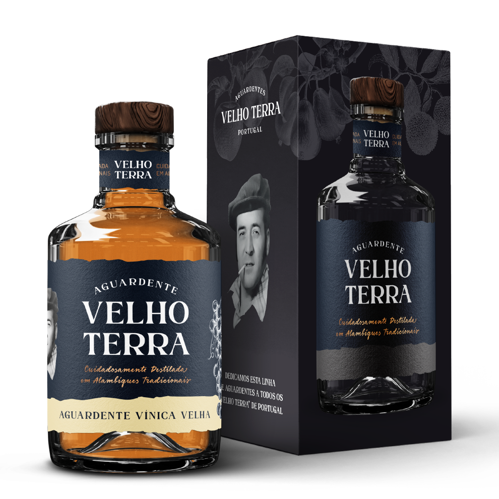 Aguardente VINICA Brandy-Weinbrand Velho Terra