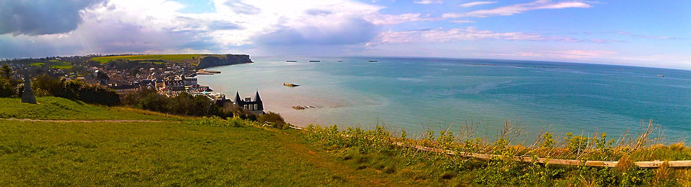 The View Overlooking Arramanches