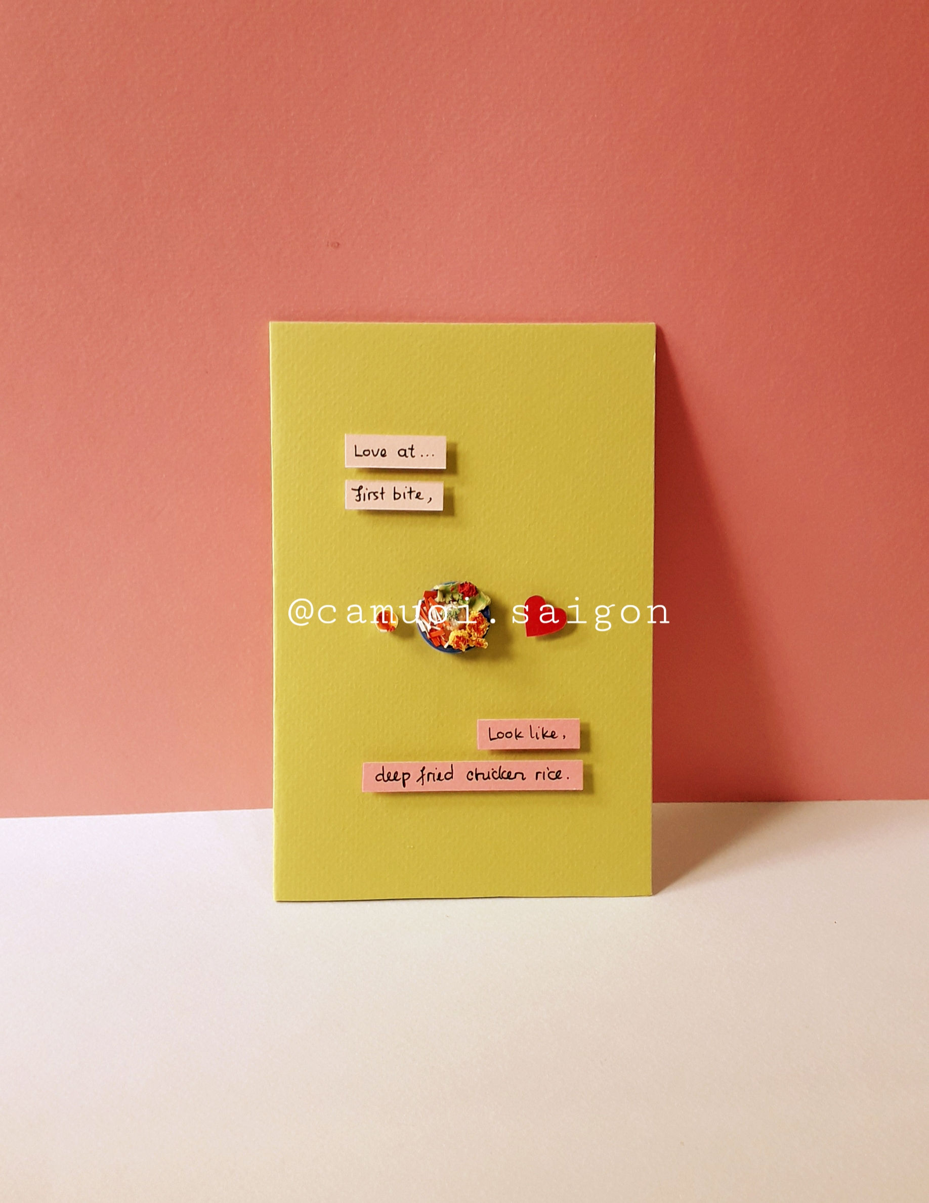 LOVE AT FIRST BITE, LOOK LIKE DEEP FRIED CHICKEN RICE