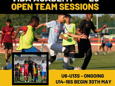 2023/24 Season VIDA Football Teams