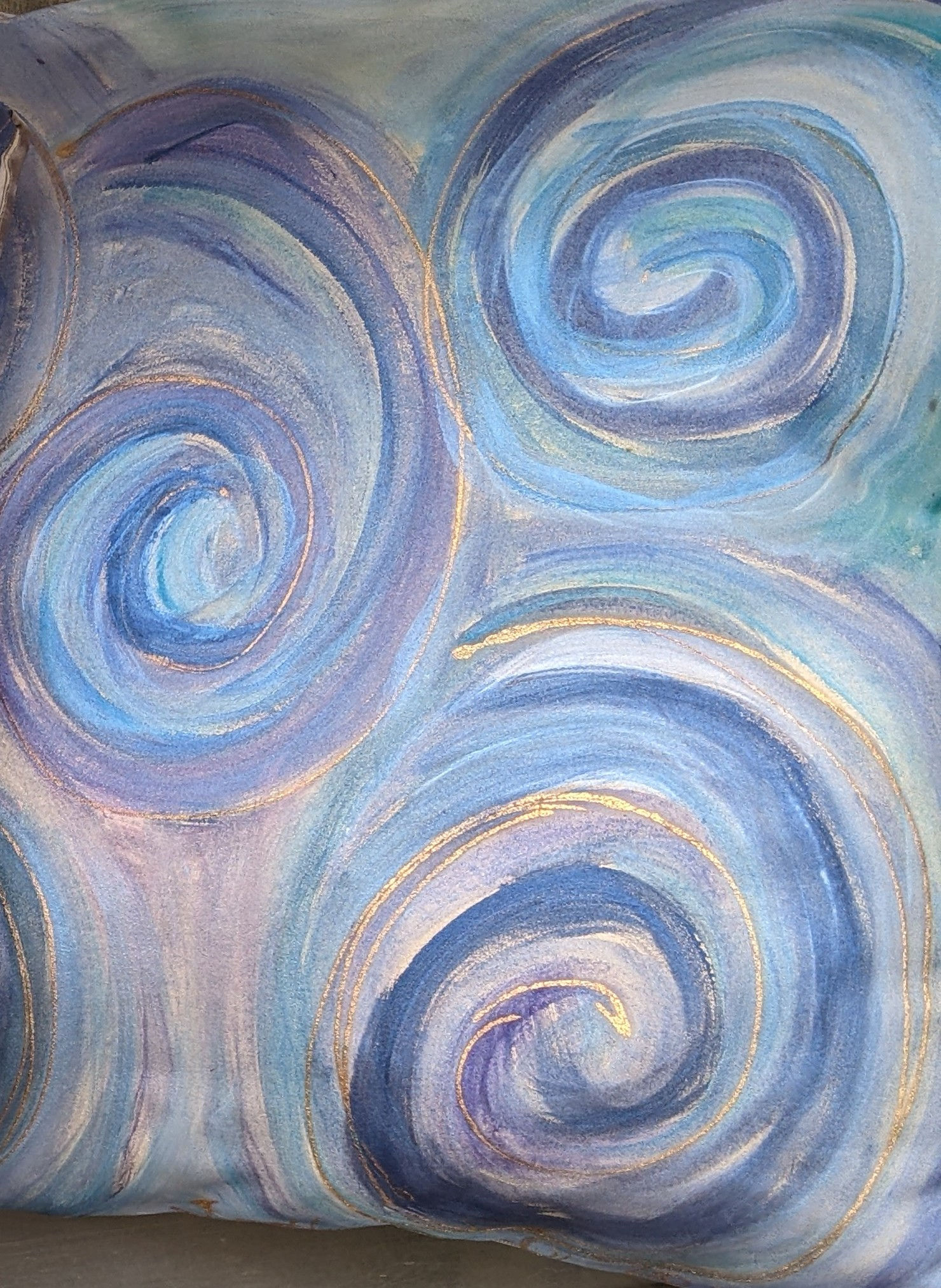 BLue Swirls