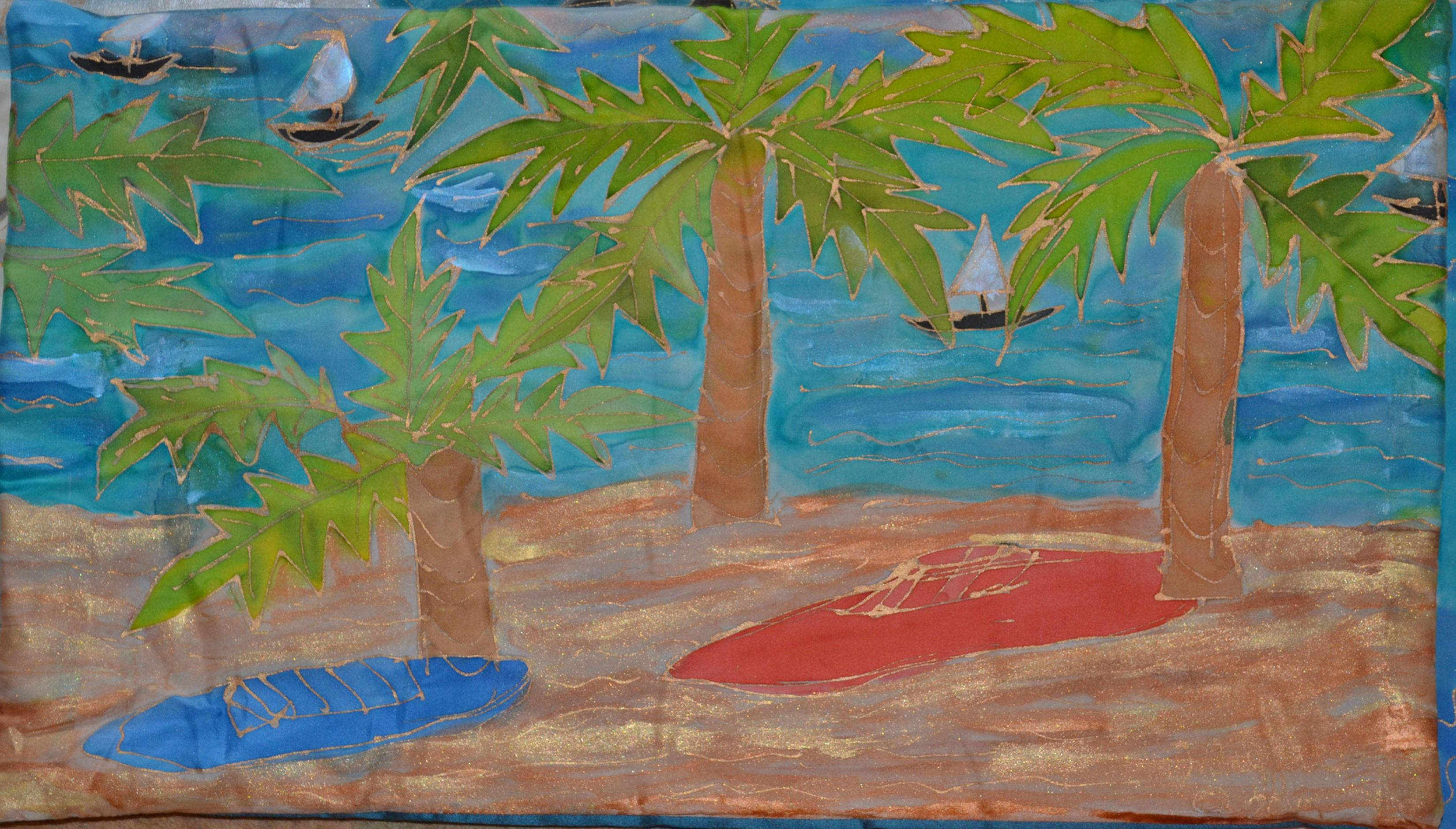 Palm Trees 2  12 x22