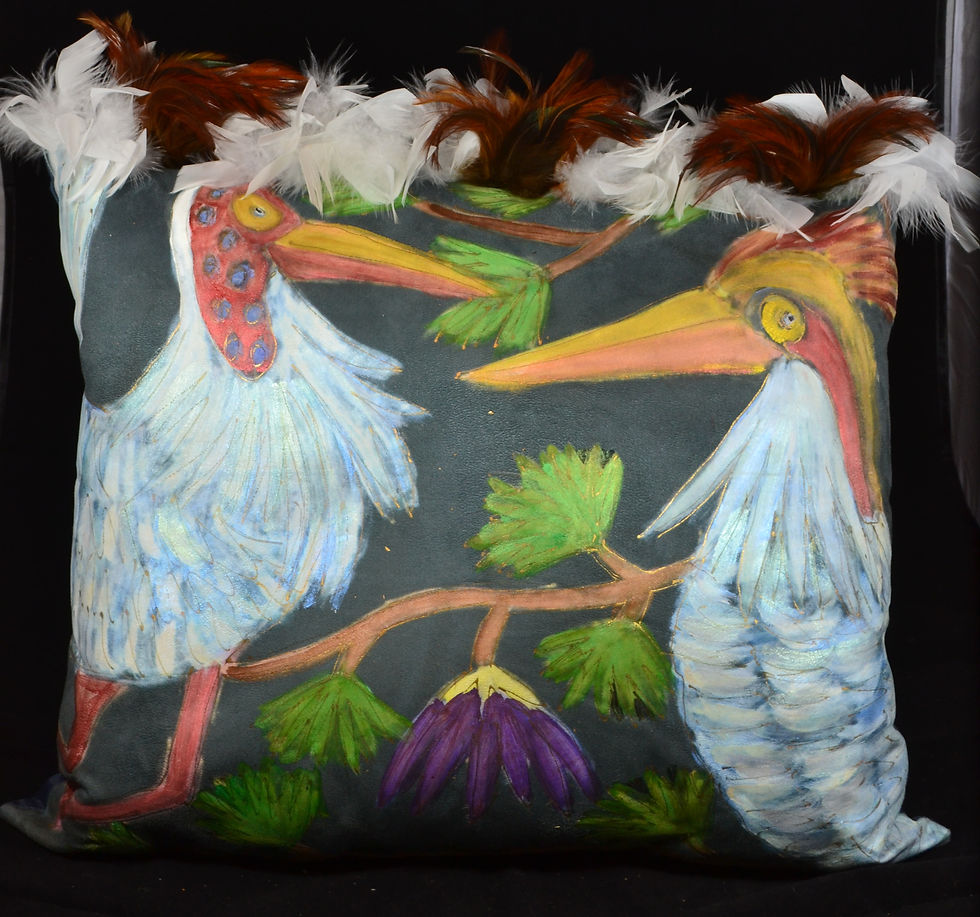 Love Crane Birds II 118x22