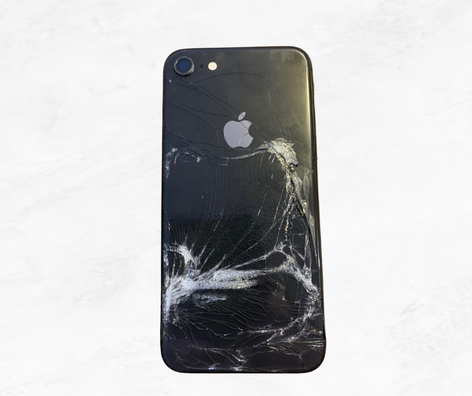 Before Mobile with smashed back