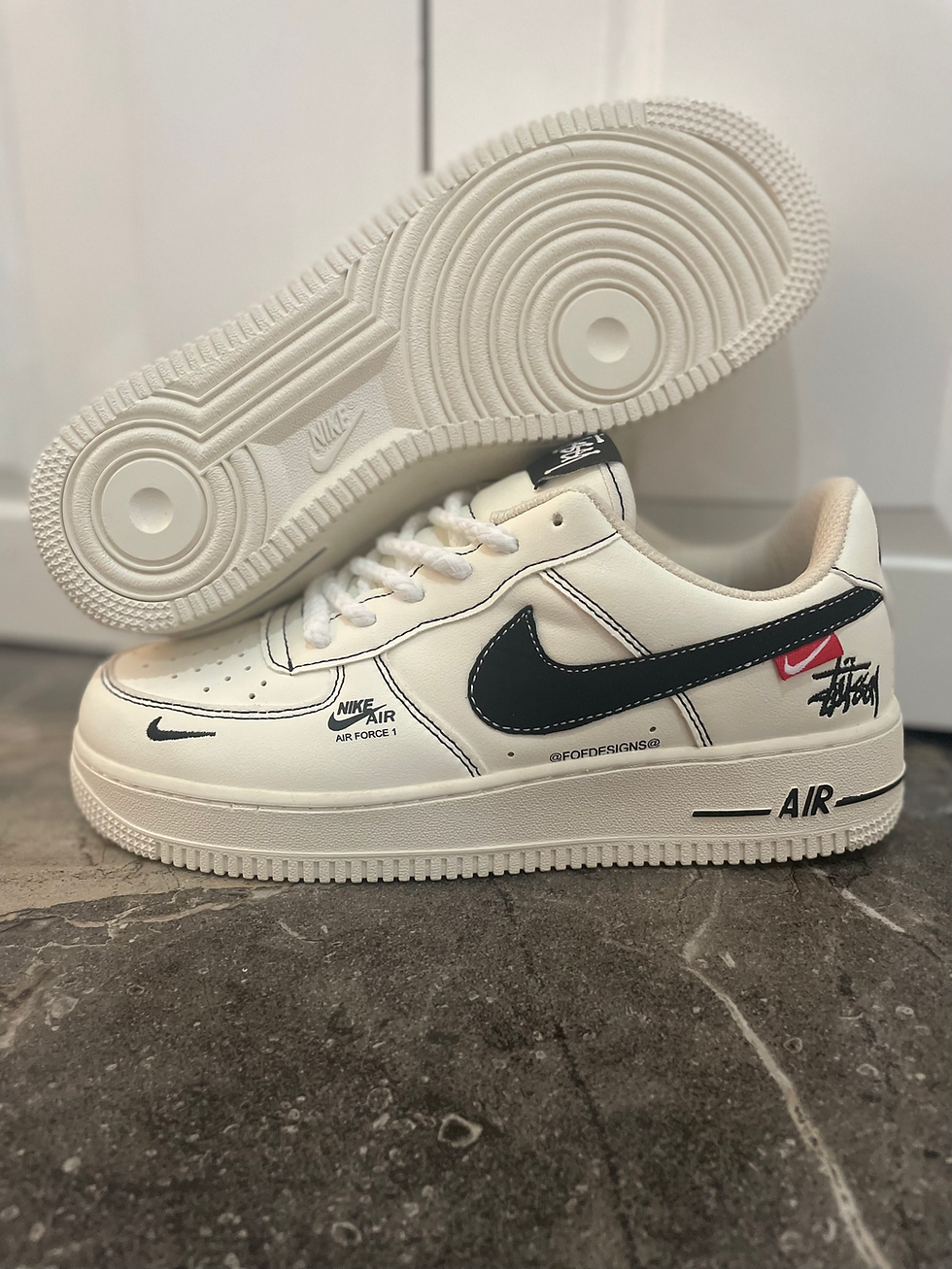 Thumbnail: Air force 1 Low Stussy White