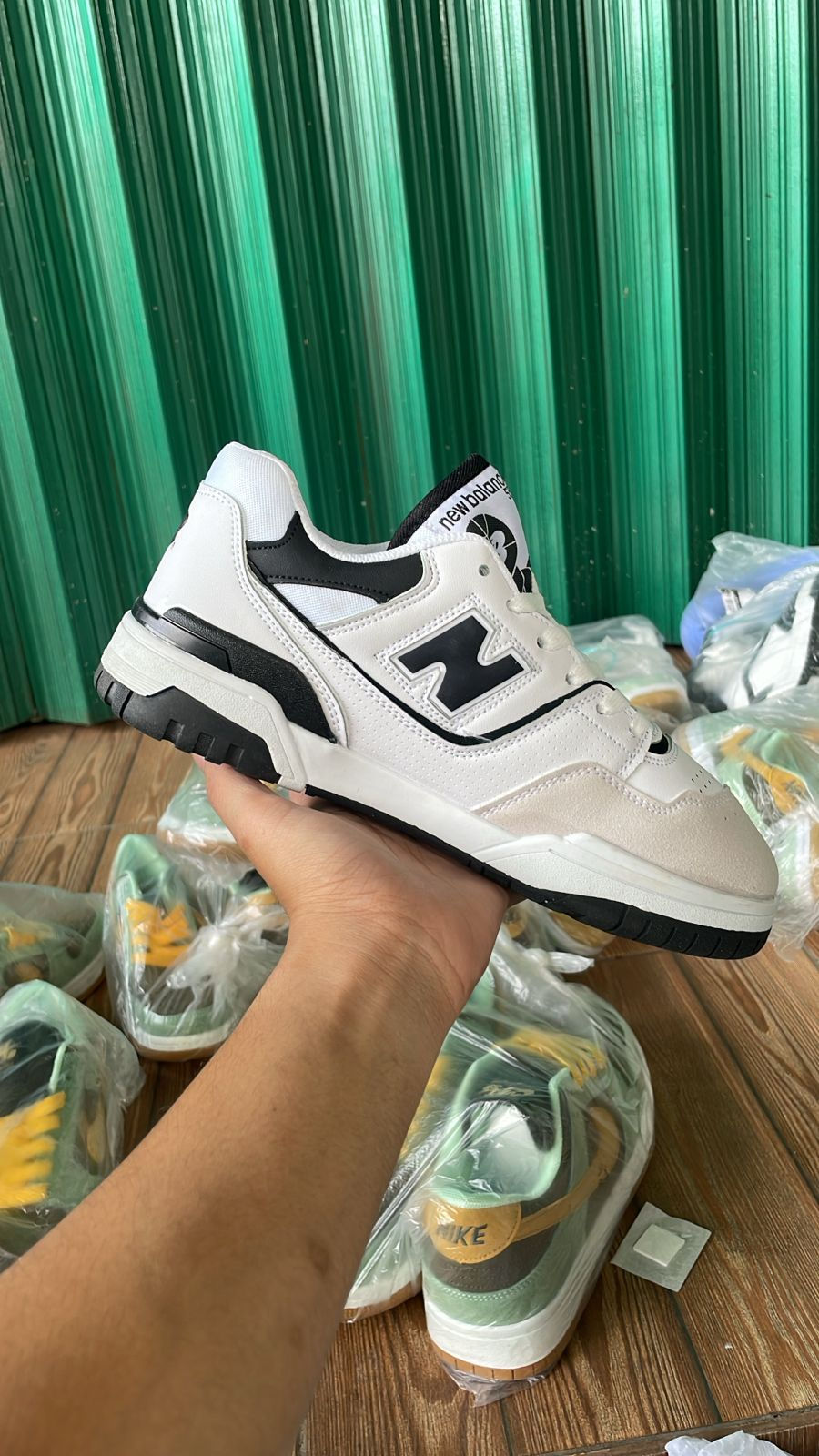 New Balance 550 White Black