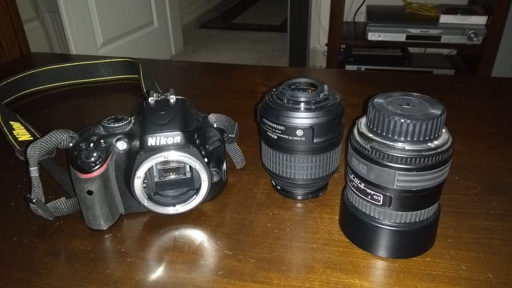 Camara Nikon 5100, Con Varios Accesorios, 11k Disparos.