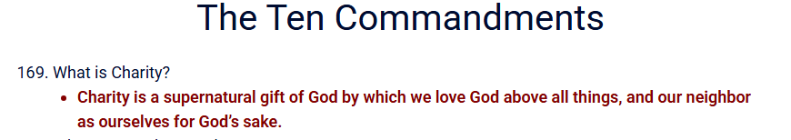Q169. What is Charity?