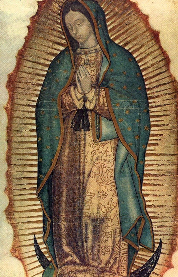 "Coatlaxopeuh", which is translated as "she who crushes the serpent"