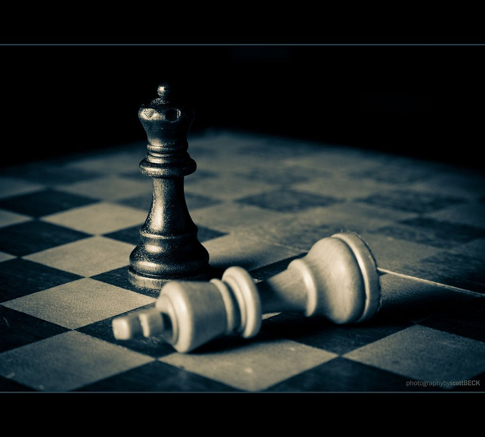 Our Queen Checkmates their King