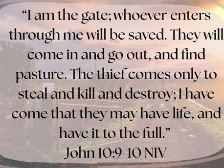 August Memory Verse