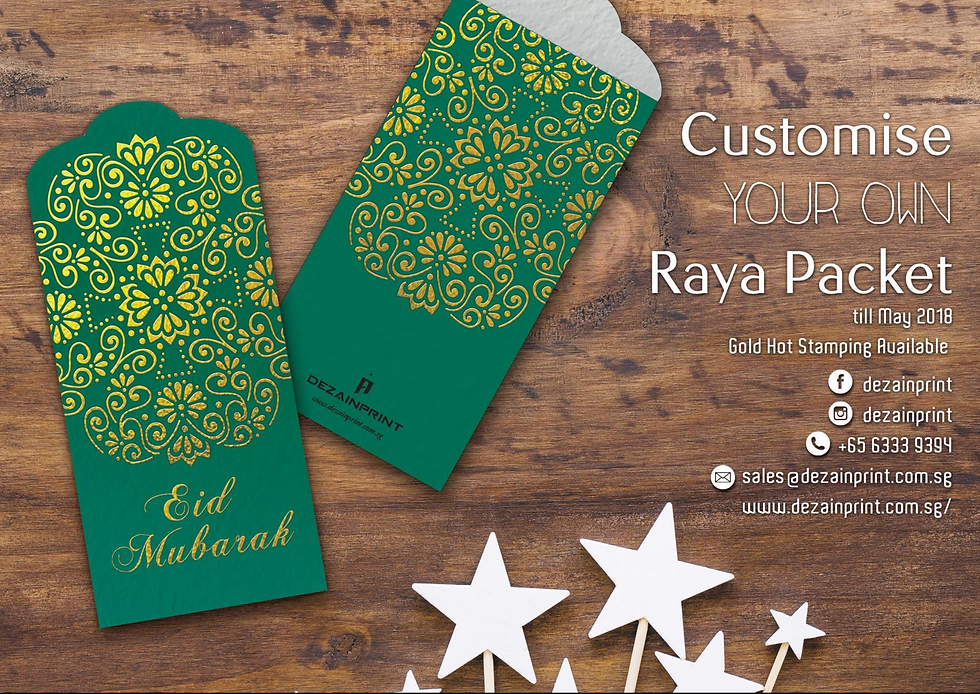 Raya Packet Mock up