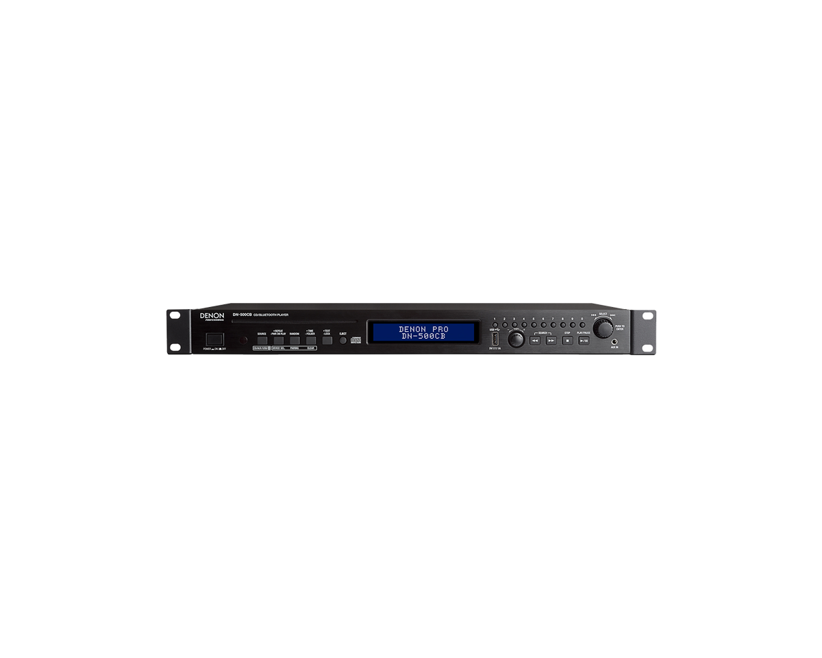 Denon DN-500CB CD/Media Player with Bluetooth®/USB/Aux Inputs and RS-232c