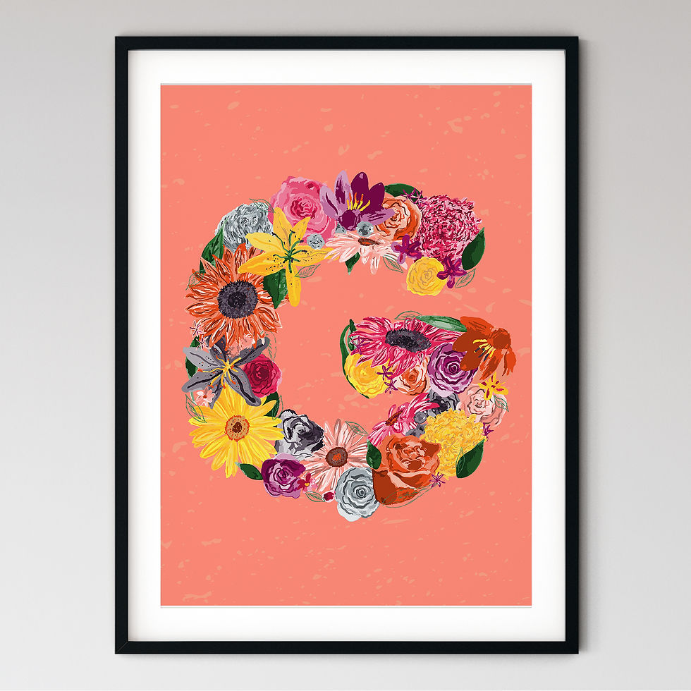 Thumbnail: 'G' Art Print