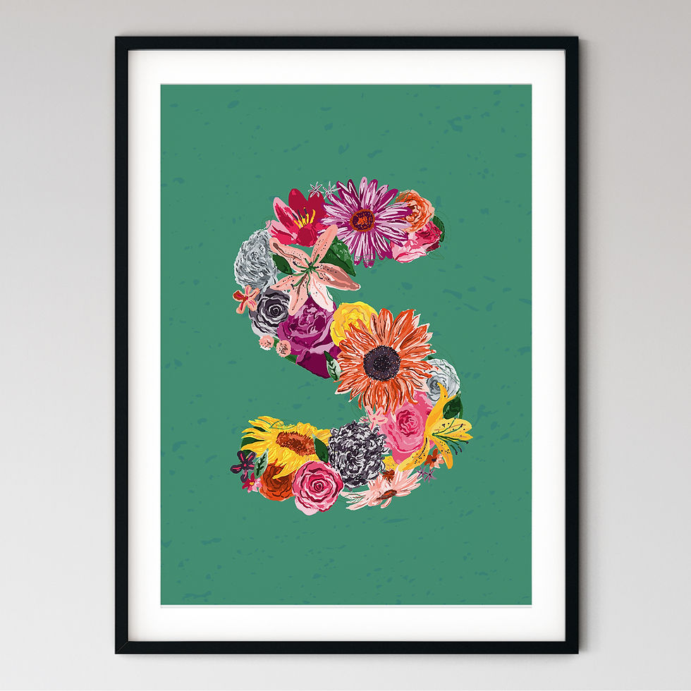 Thumbnail: 'S' Art Print