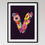 Thumbnail: 'V' Art Print