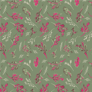 Foliage Scatter_ Afternoon Tea Colourway