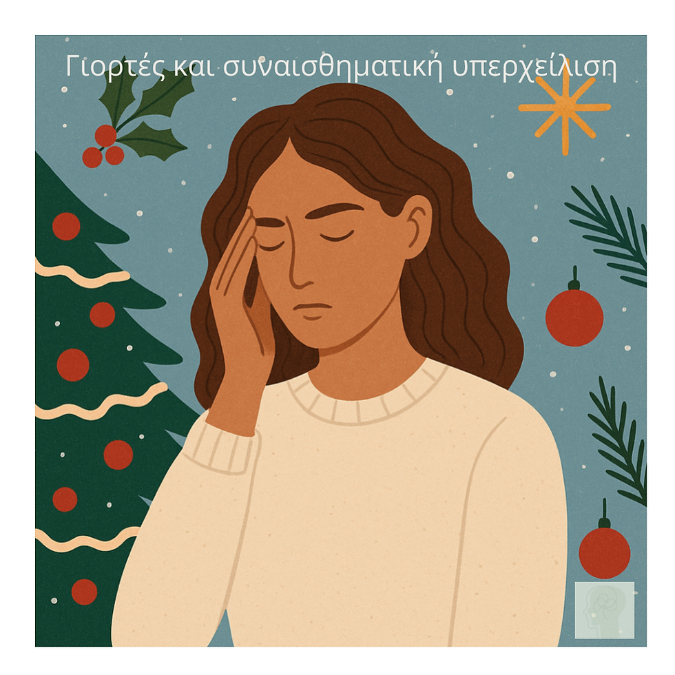 Γιορτές και συναισθηματική υπερχείλιση: τι μπορούμε να κάνουμε