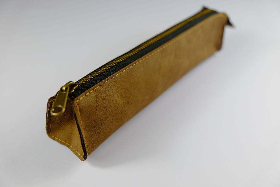 PU stitching pencil case