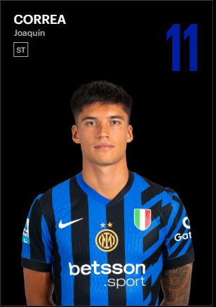 11 JOAQUÍN CORREA