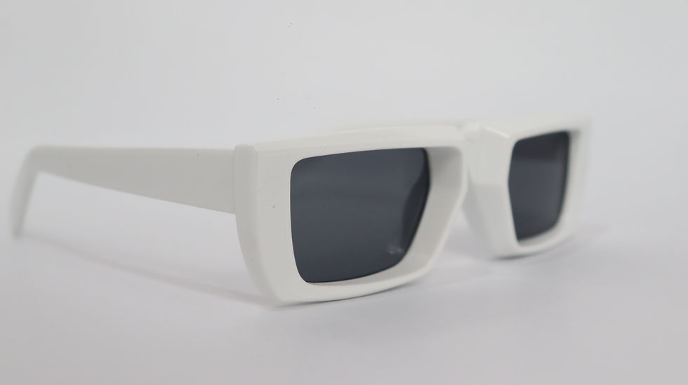 Thumbnail: 🚀🤖 Ironhide Vanguard: Pearl White Futuristic Sunglasses Collection by OwlEyes