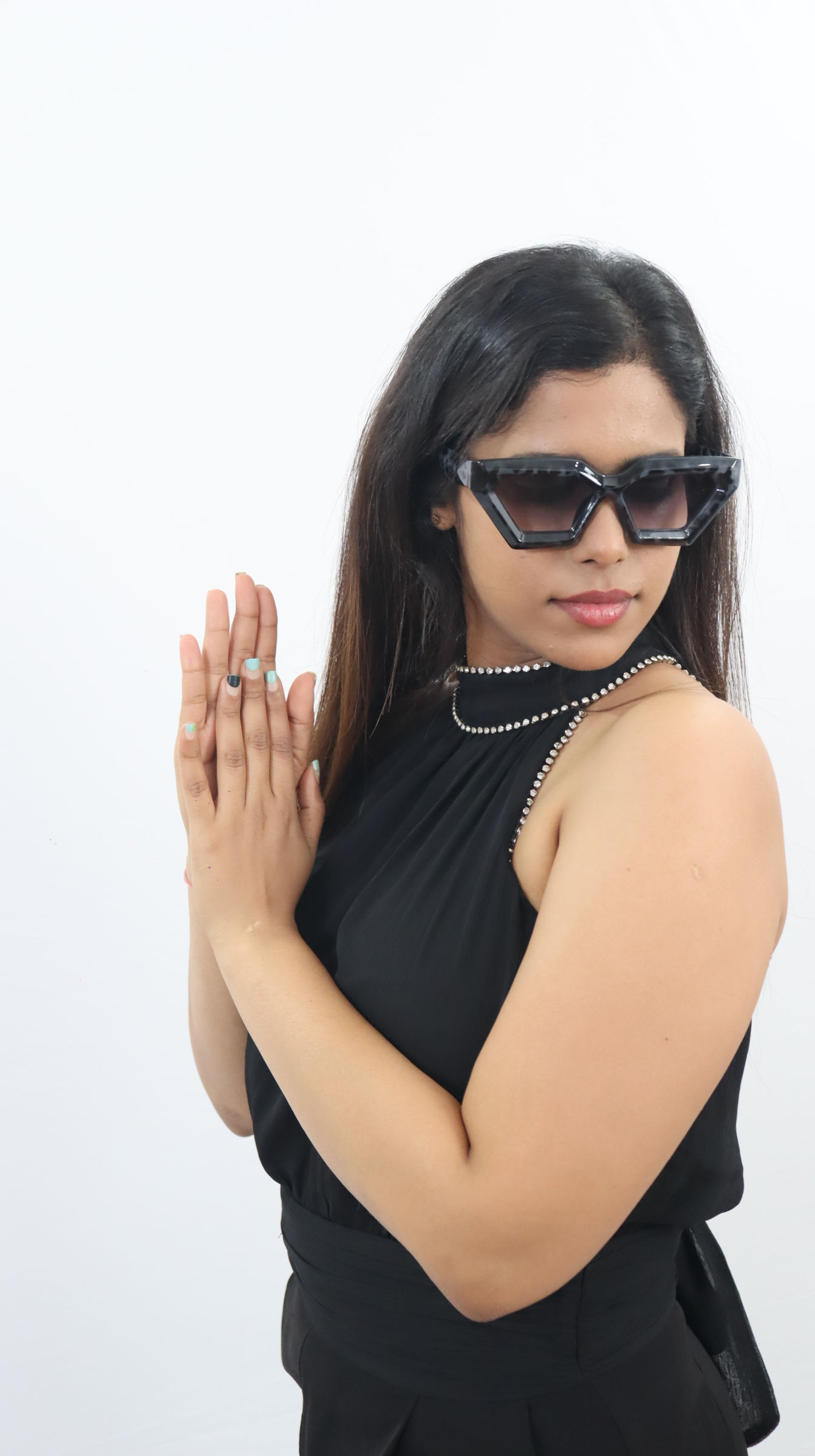 🐆⚫ Meteoroid Marvel: Black Cheetah Print Elegance Sunglasses Collection by OwlE