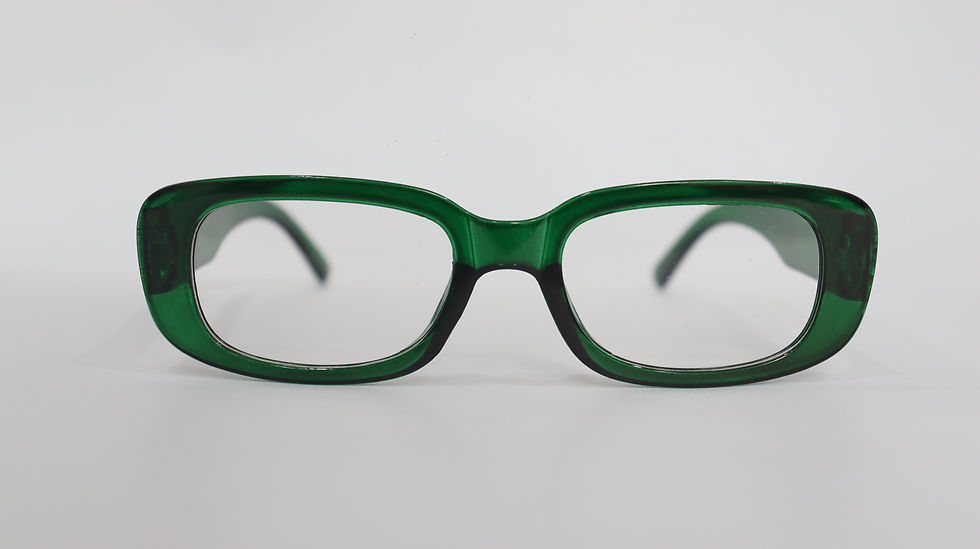 Thumbnail: 🍾🕶️ Kaleidoscope Emerald: Bottle Green Harmony Sunglasses by OwlEyes 🌟