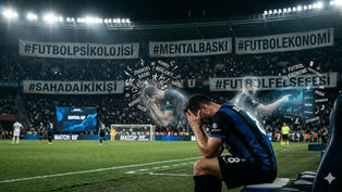 Sahada Bir Futbolcu İki Kişi