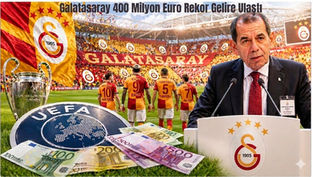 Galatasaray 400 Milyon Euro Rekor Gelire Ulaştı Ama Finansal Kırılganlık Devam Ediyor!