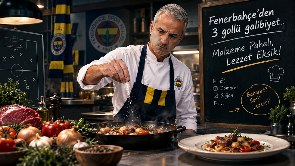 Fenerbahçe’den 3 gollü galibiyet: Malzeme Pahalı, Lezzet Eksik!