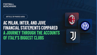 AC Milan, Inter ve Juventus Finansal Tabloları Karşılaştırması