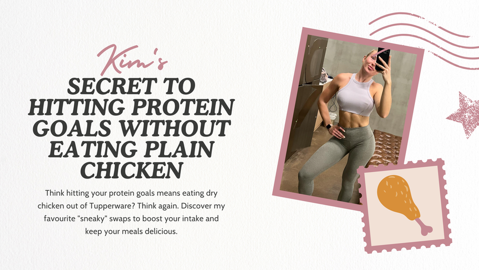Kim's Secret to Hitting Protein Goals Without Eating Plain Chicken