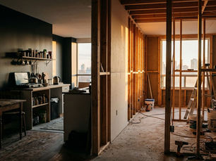 bo under totalrenovering