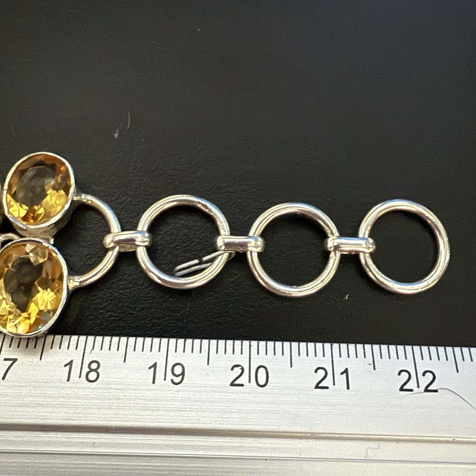 Miniatura: Pulseira citrinos LF3
