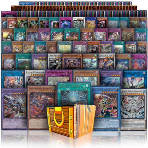 Golden Groundhog Ultimate 200 Yugioh Card Bundle Bonus 50 Rares Or