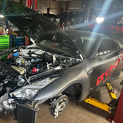 Engine repair by Craig CO mobile mechanic on a sports car.