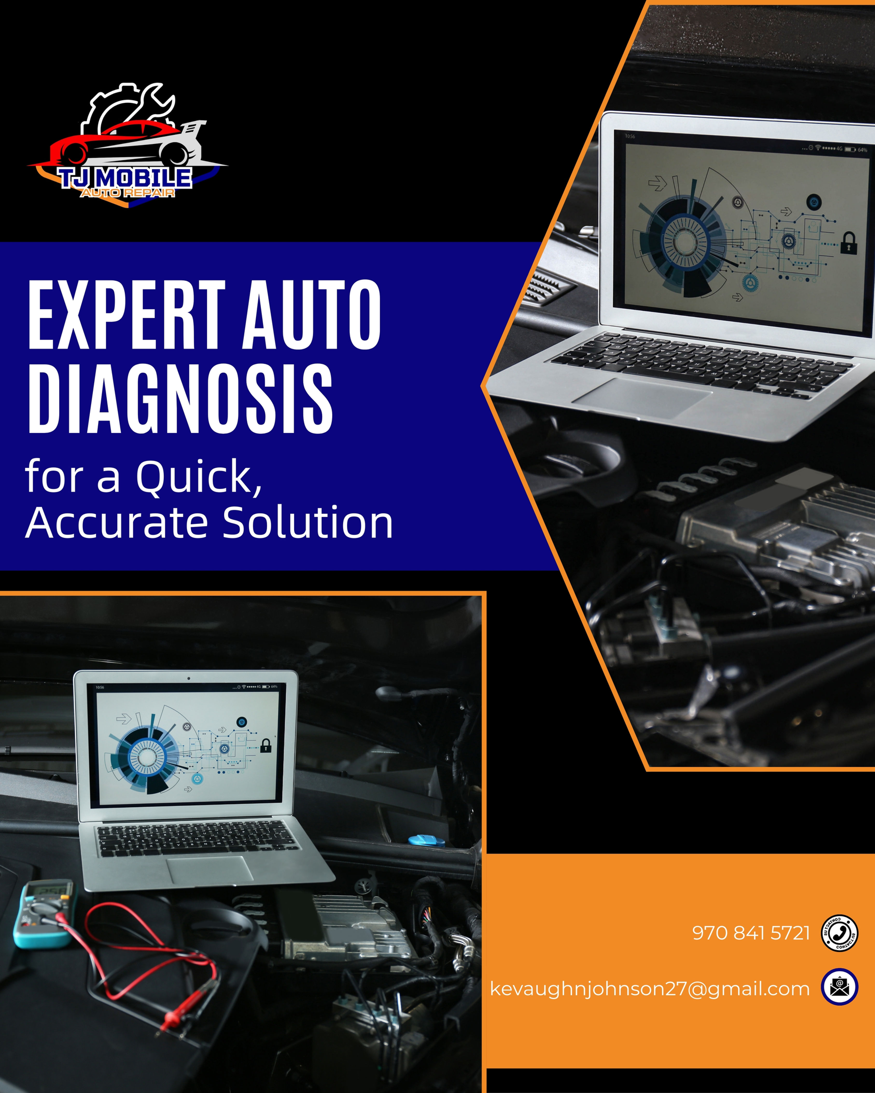 Expert auto diagnosis for quick, accurate routine maintenance.