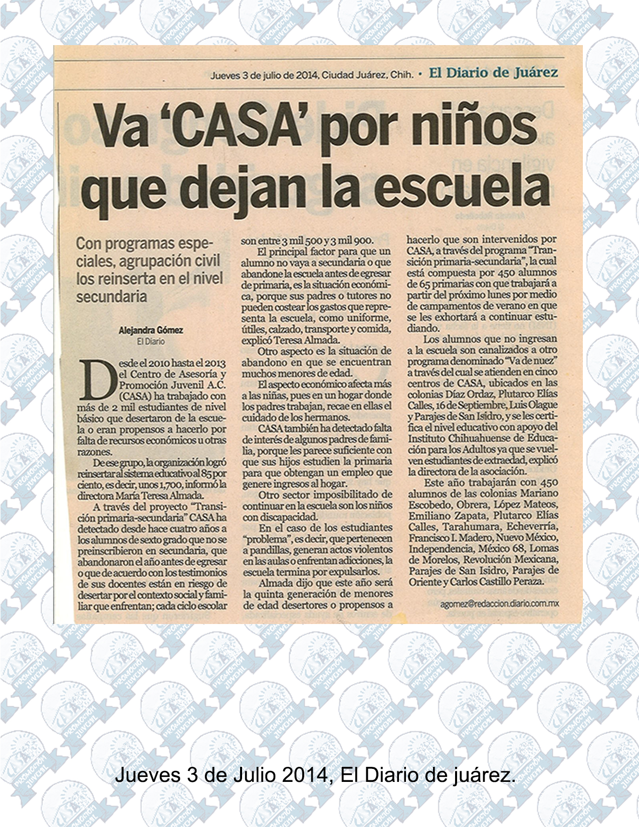 3 julio 2014