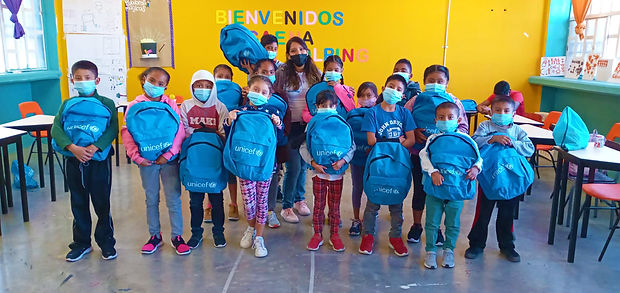 CASA, UNICEF y FEN unen esfuerzos para para que niñas y niños continúen con su ciclo educativo durante su permanencia en esta ciudad