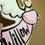 Thumbnail: Ceramic personalized angel ornament custom made