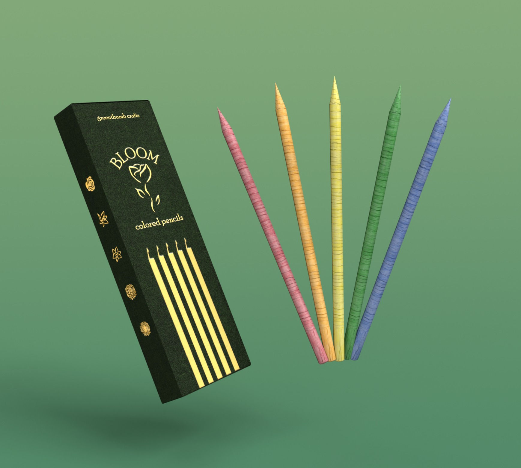 Bloom Colored Pencils