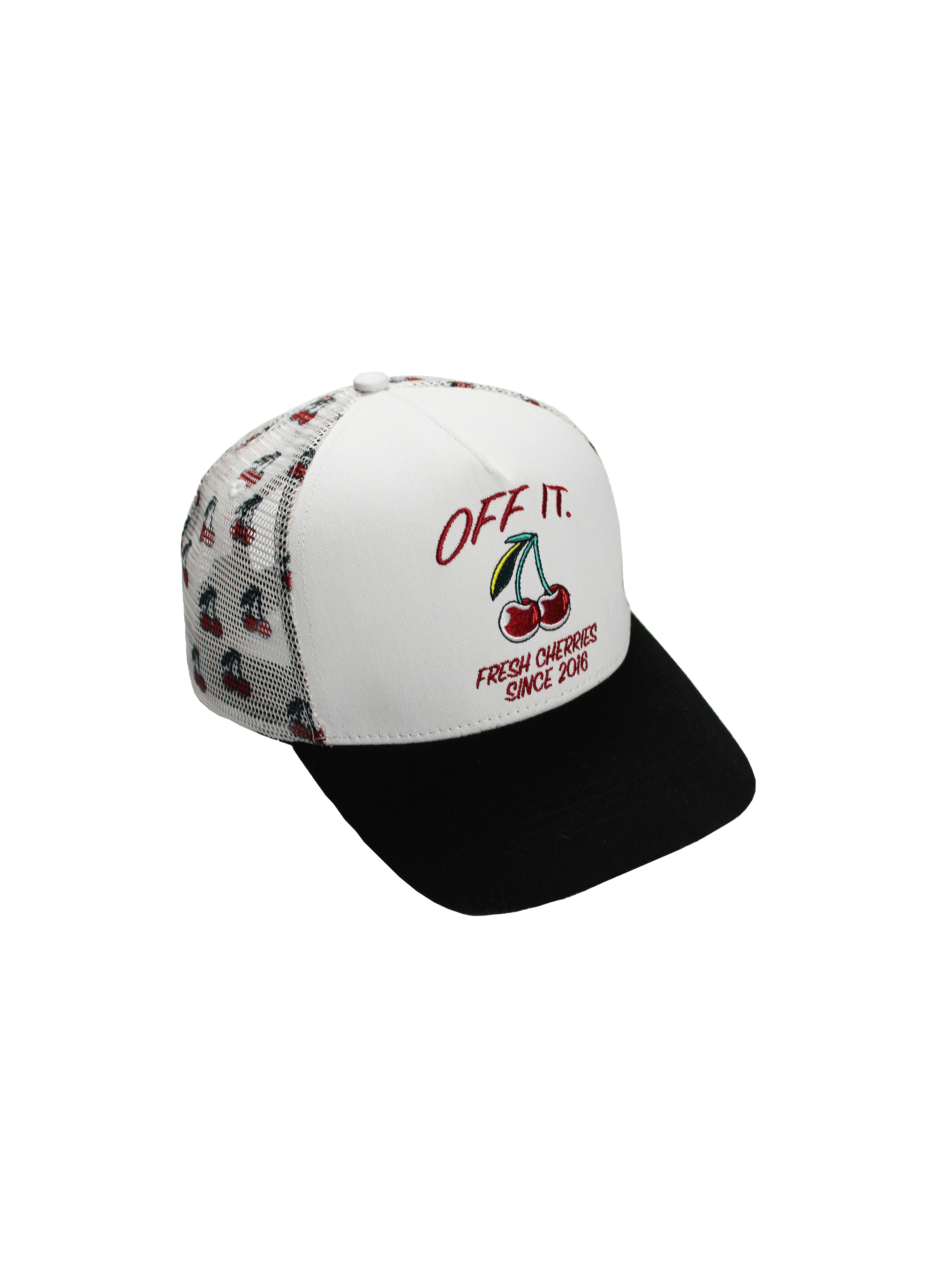 CHERRY TRUCKER HAT