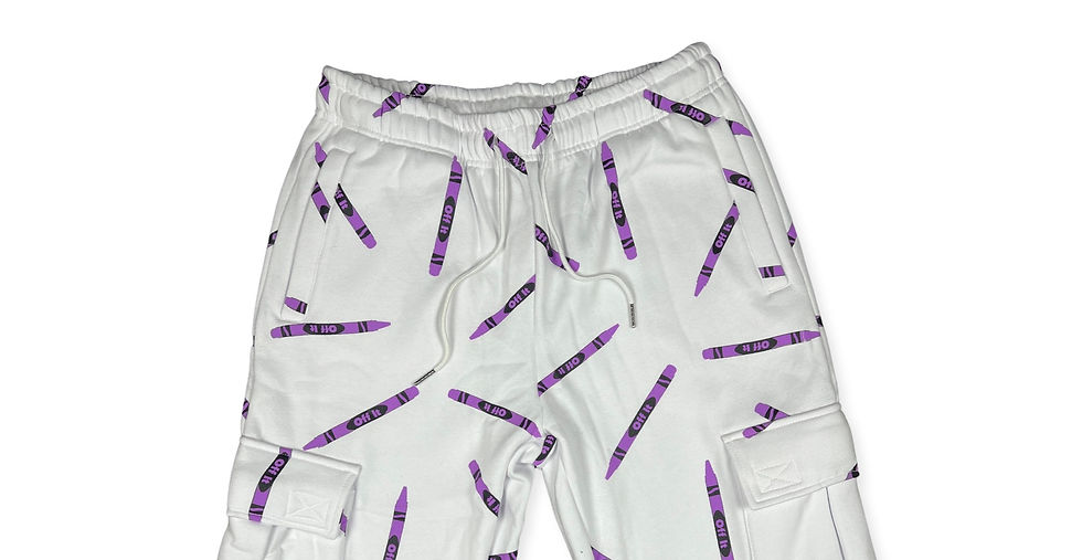 Thumbnail: CRAYON CARGO SWEATPANTS