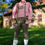 Miniatyrbilde: Mann med Lederhosen kostyme for Oktoberfest