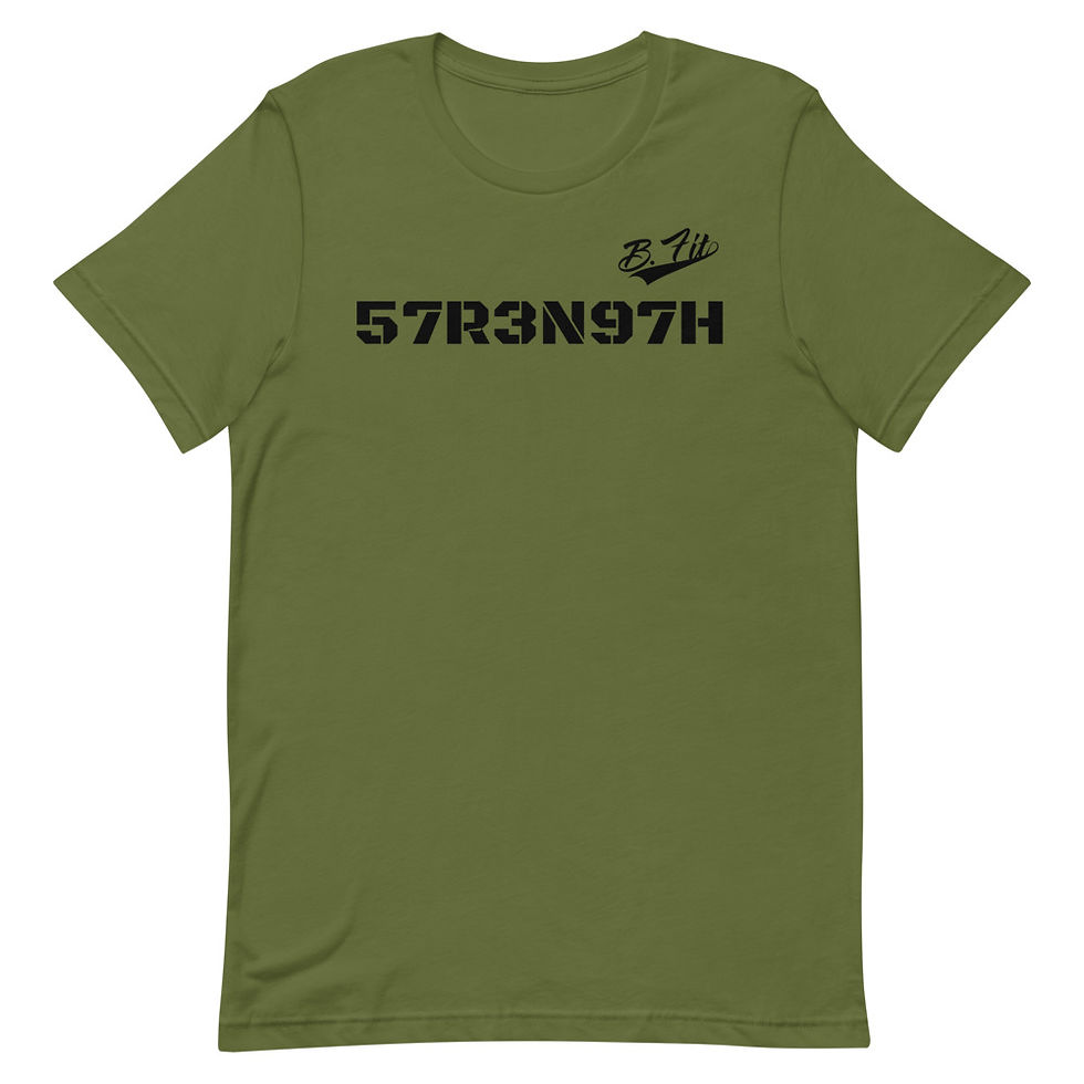 Thumbnail: B. STRENGTH Short-Sleeve Unisex T-Shirt
