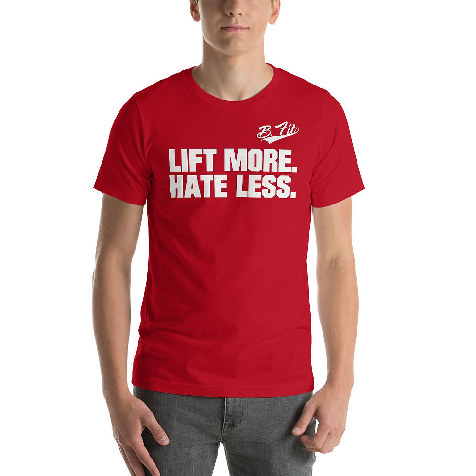 Thumbnail: LIFT MORE Unisex t-shirt copy