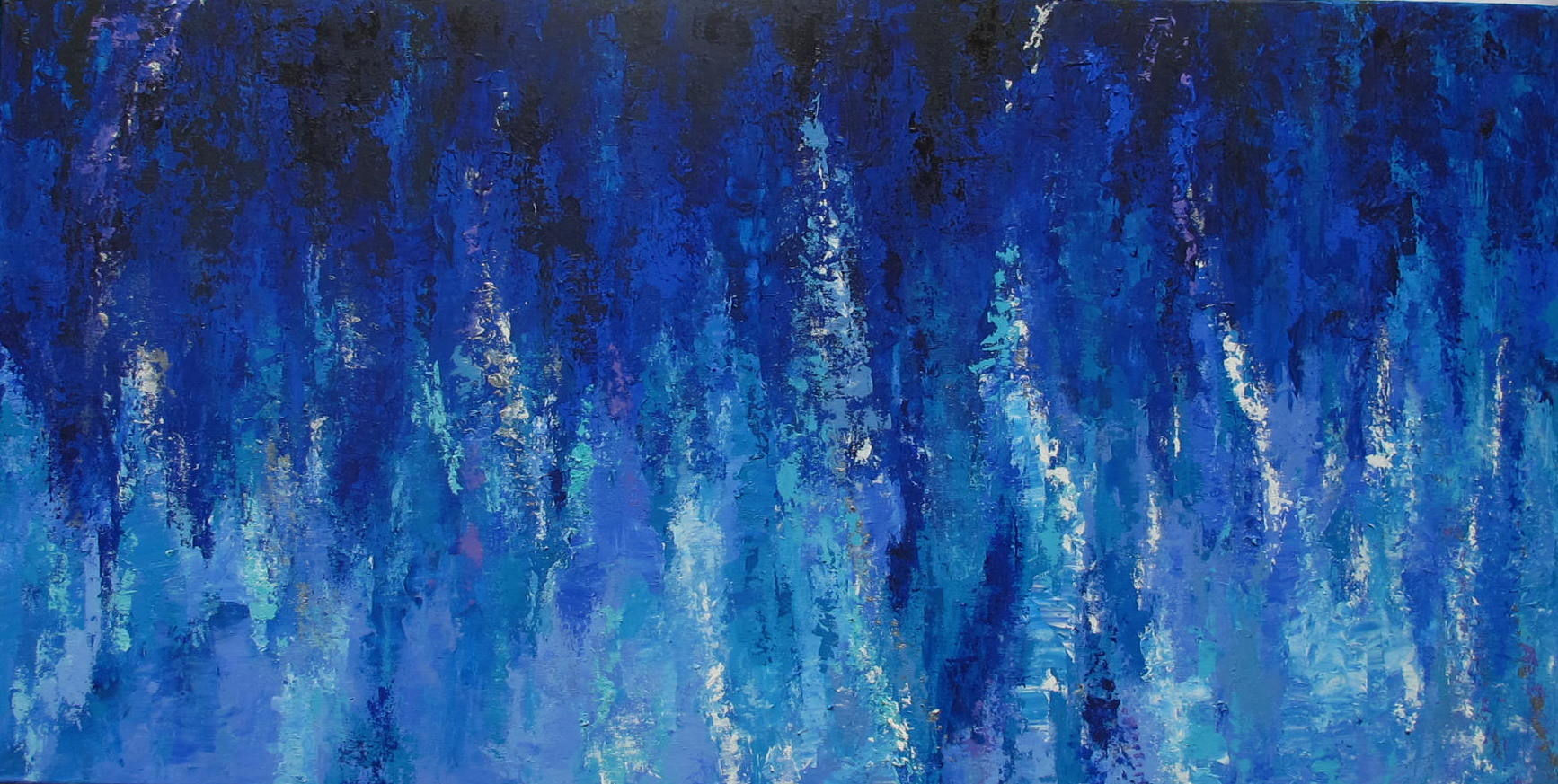 Silvery shades of the blues