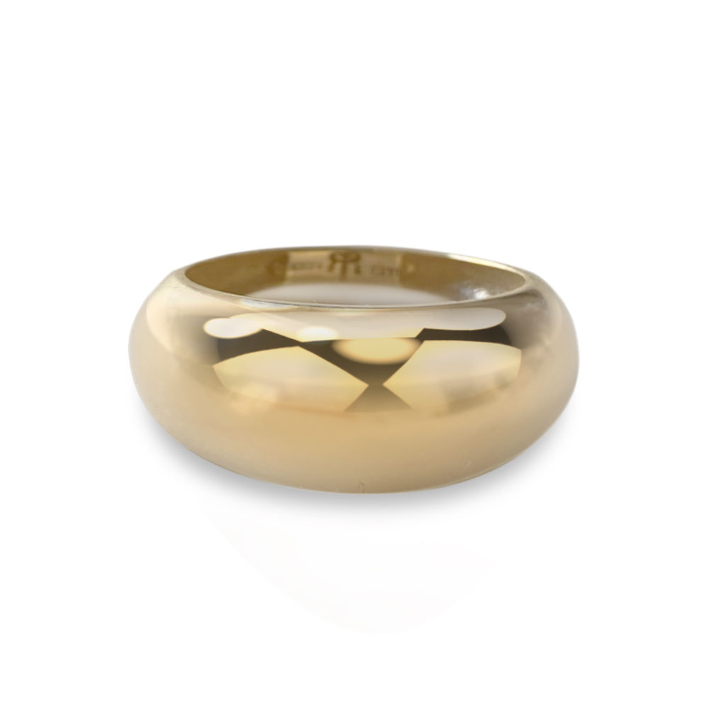 Elsa Rounded Signet Ring