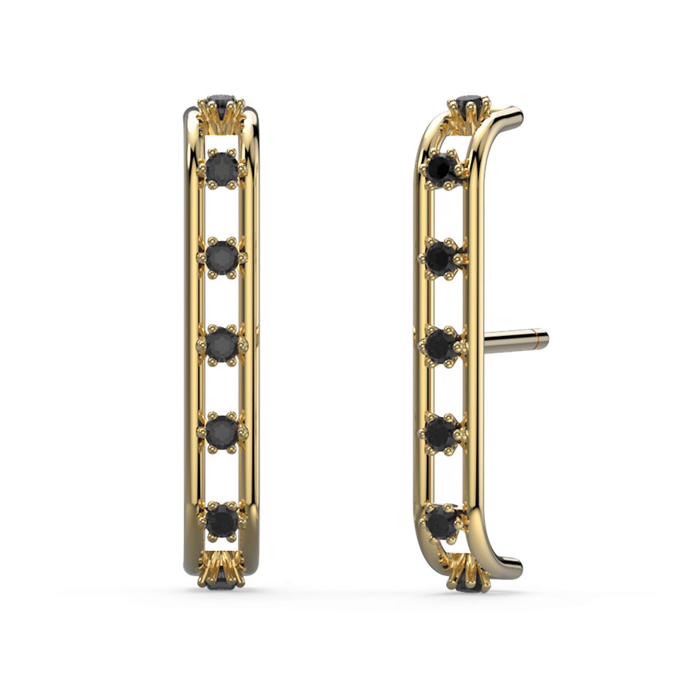 Thumbnail: Blanche Cuff Earrings